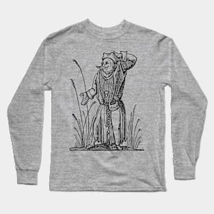 Grotesque #61 The Drolatic Dreams of Pantagruel (1565) Long Sleeve T-Shirt